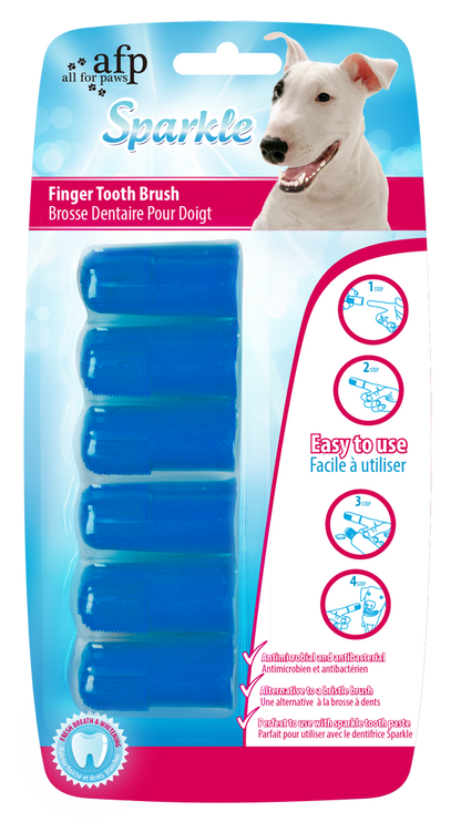 AFP Sparkle Finger Brush (6pack)