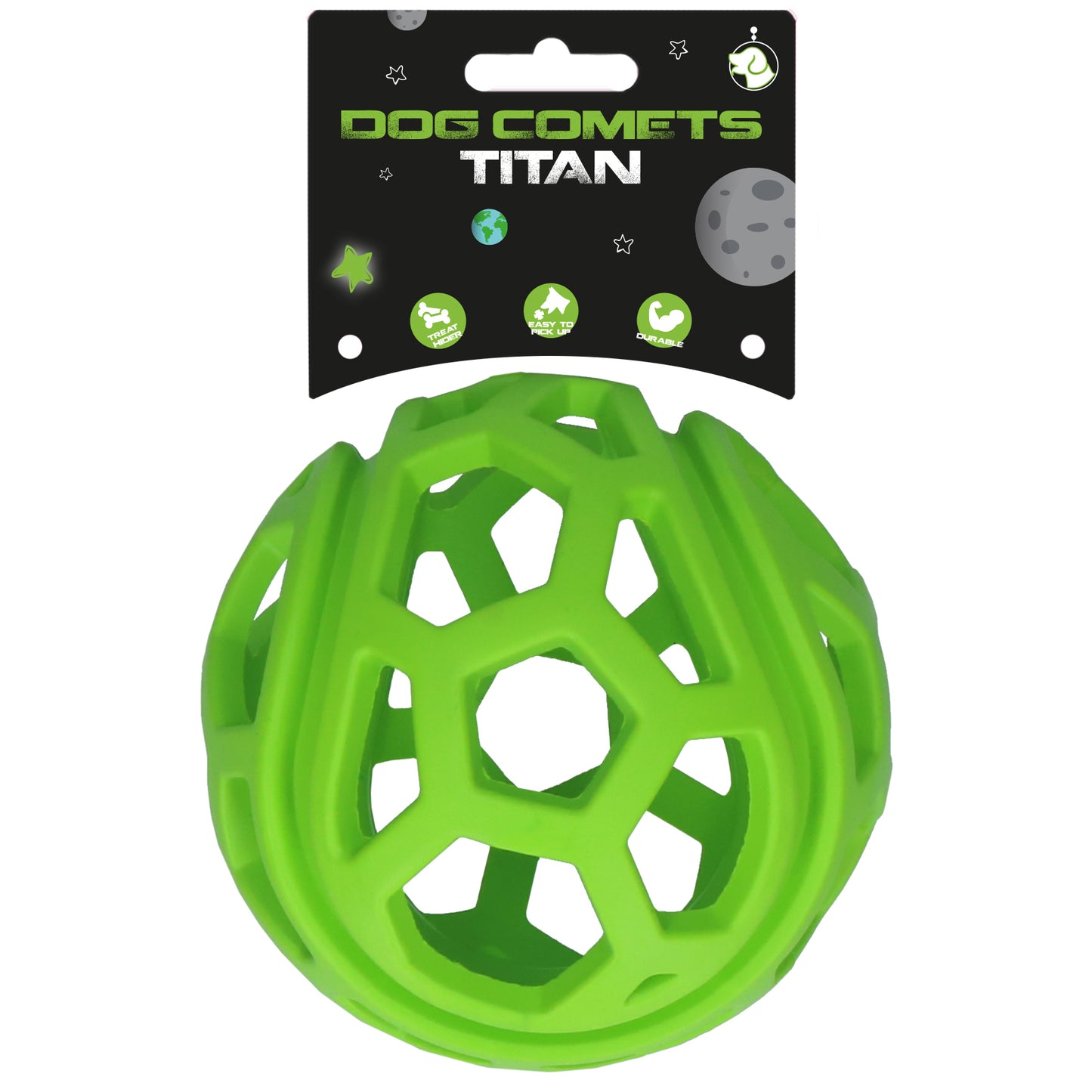 Dog Comets Titan Groen M 11,5 cm