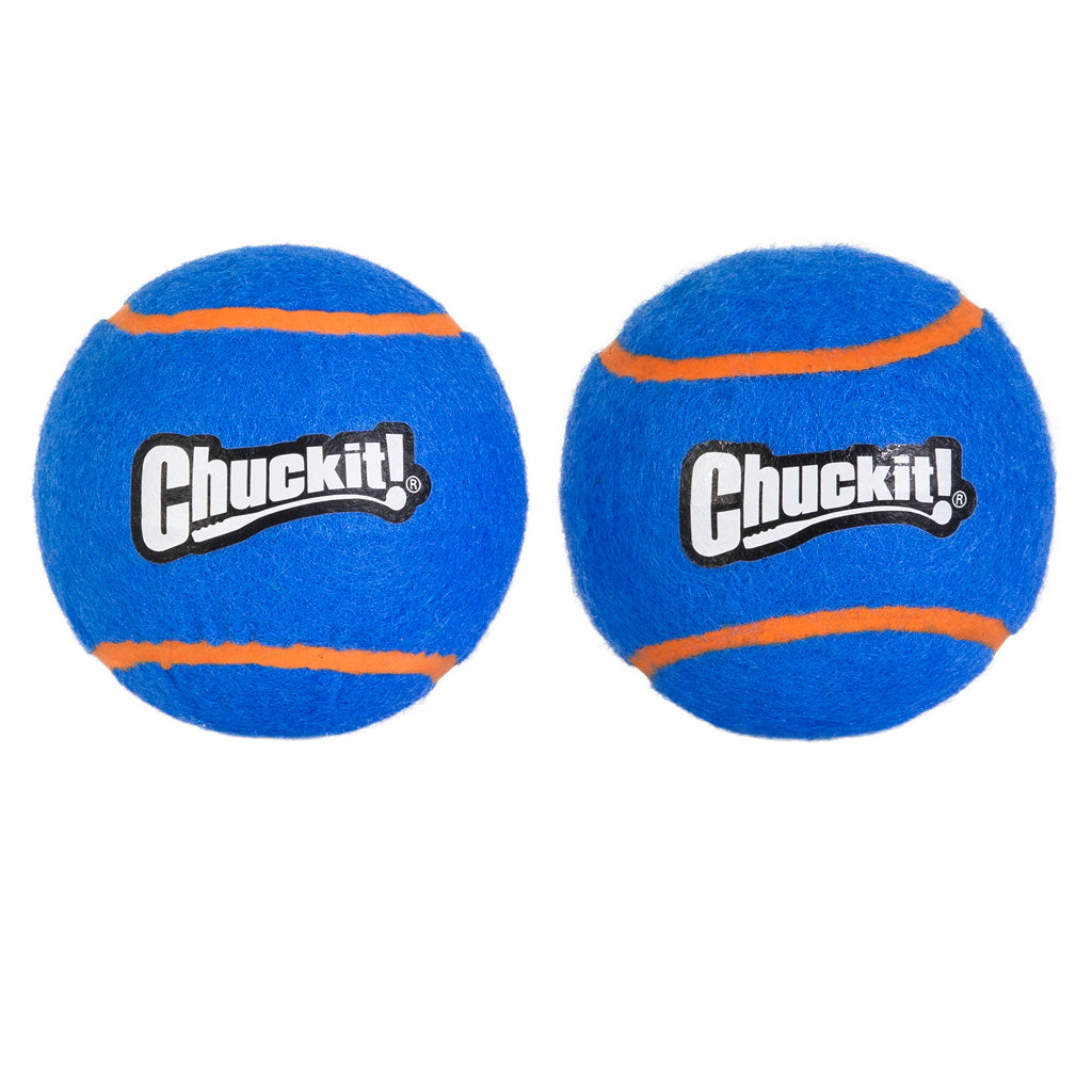 Chuckit Squeaker tennis ball sm 2pk