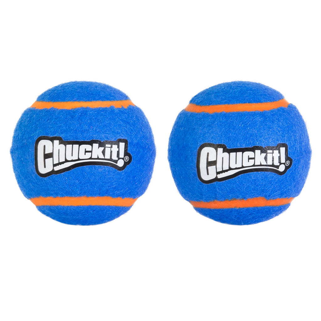 Chuckit Squeaker tennis ball sm 2pk