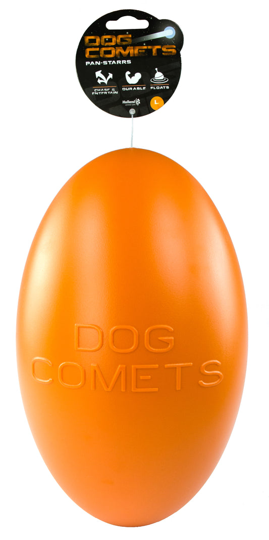 Dog Comets Pan-Stars Oranje L 30cm