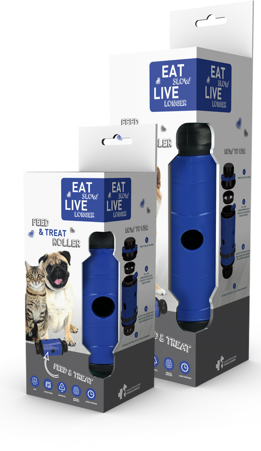 Eat Slow Live Longer Feed and Treat L Blauw