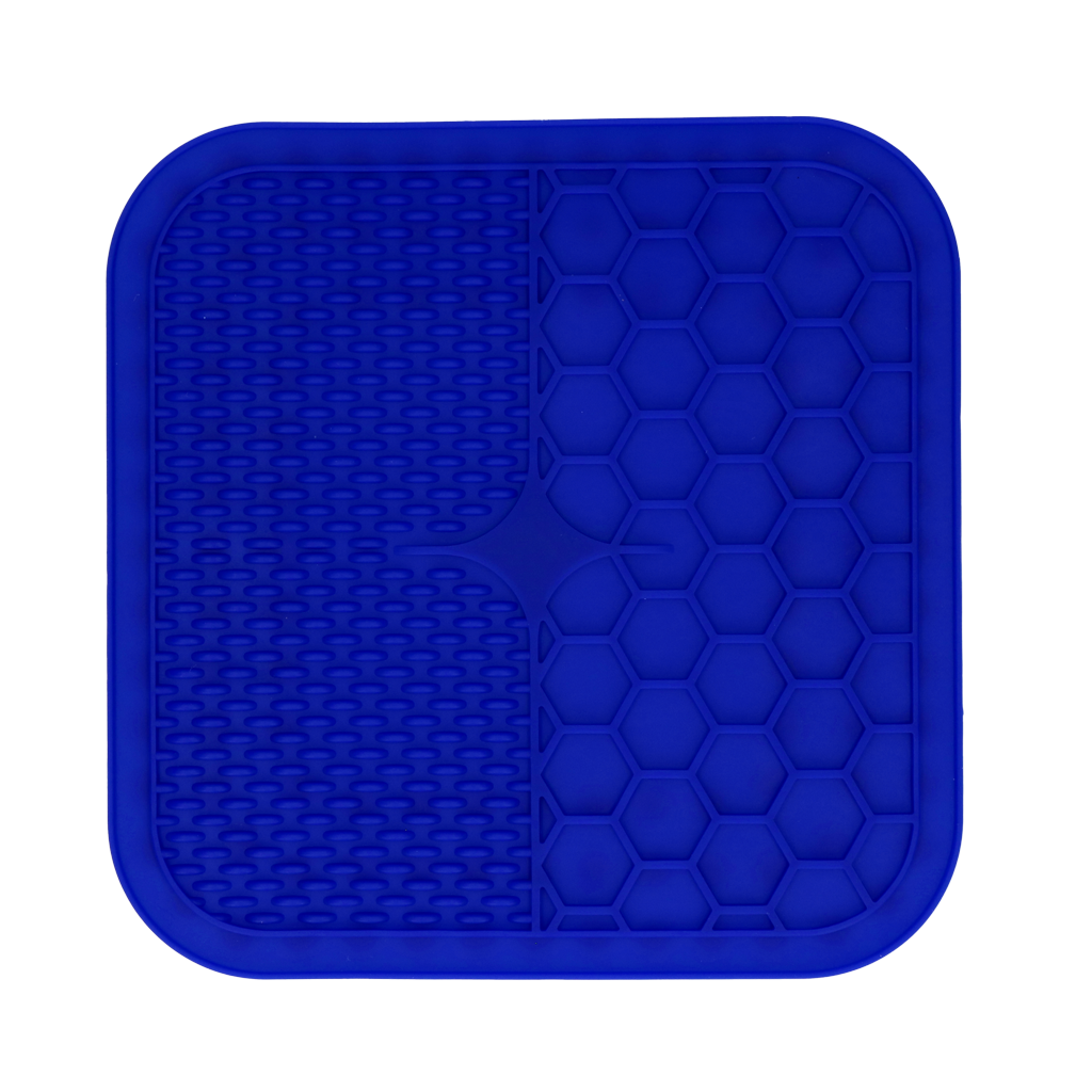 Eat Slow Live Longer Lick Mat Duo L Red