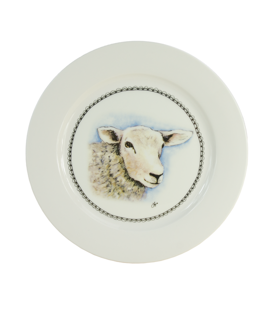 Boerenwinkel Ontbijtbord 21cm Schaap