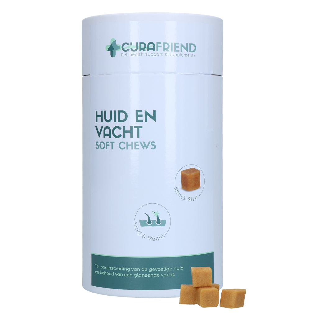 CuraFriend Huid en Vacht Soft Chews 120 st