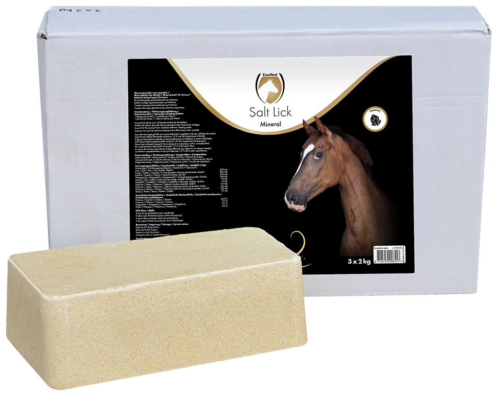 Excellent Horse Salt Lick Mineral 3 x 2 kg